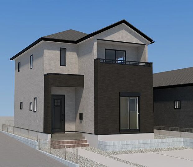 【現地外観写真】ただいま建築中です♪周辺物件とともにご紹介させていただきますのでお気軽にお問い合わせください。（画像は完成イメージです） 