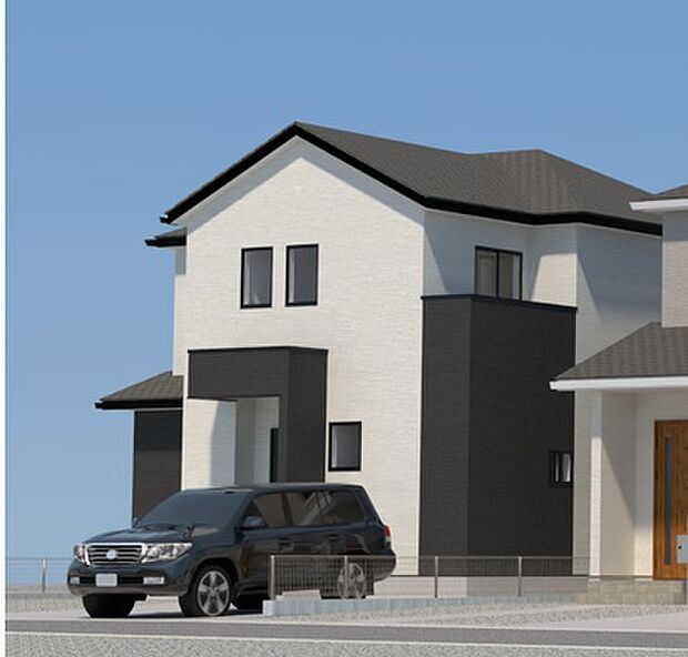 【現地外観写真】ただいま建築中です♪周辺物件とともにご紹介させていただきますのでお気軽にお問い合わせください。(画像は完成イメージです)