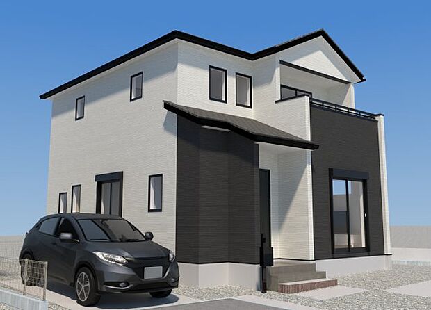 【現地外観写真】ただいま建築中です♪周辺物件とともにご紹介させていただきますのでお気軽にお問い合わせください。(画像は完成イメージです)