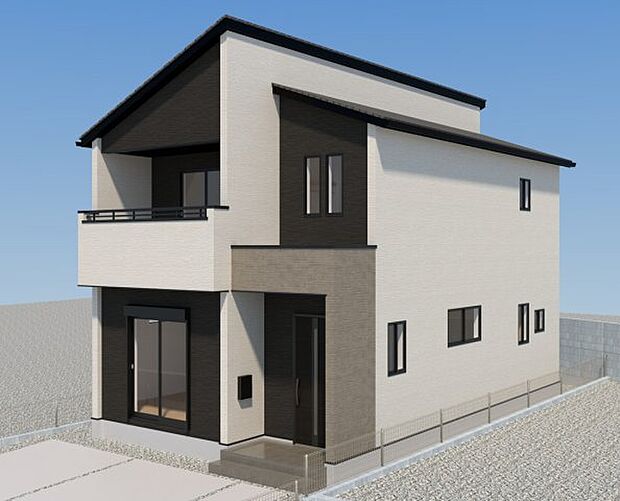 【現地外観写真】ただいま建築中です。周辺物件とともにご紹介させていただきますのでお気軽にお問い合わせください。(外観は完成イメージです)