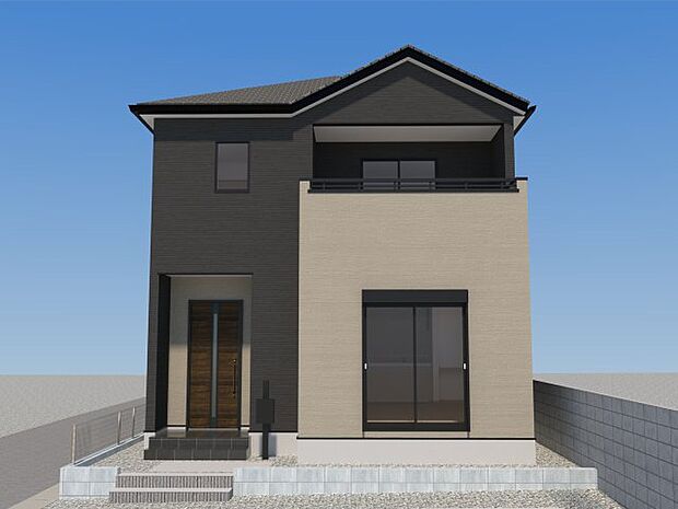 【現地外観写真】ただいま建築中です♪周辺物件とともにご紹介させていただきますのでお気軽にお問い合わせください。（外観は完成イメージです）