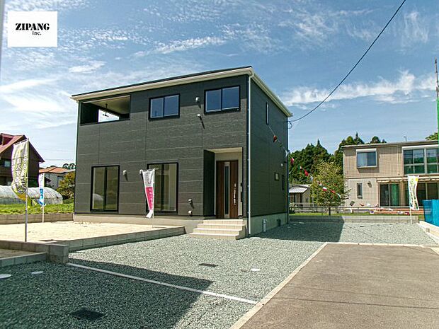 【現地外観写真】現地完成済みですので即日見学可能です♪周辺物件とともにご紹介させていただきますのでお気軽にお問い合わせください♪