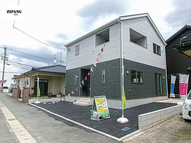 【現地外観写真】現地完成済みですので即日見学可能です♪周辺物件とともにご紹介させていただきますのでお気軽にお問い合わせください♪ 