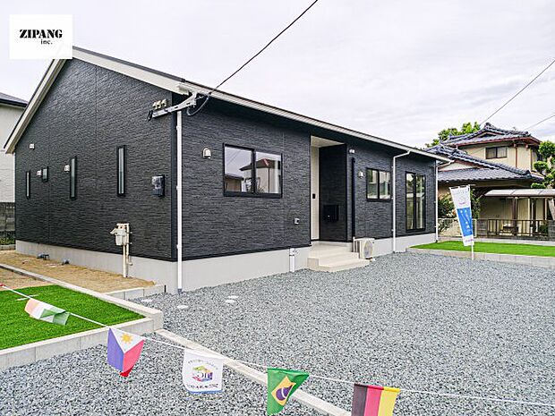 【現地外観写真】現地完成済みですので即日見学可能です♪周辺物件とともにご紹介させていただきますのでお気軽にお問い合わせください♪