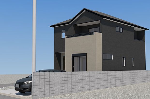 【外観】【現地外観写真】ただいま建築中です♪周辺物件とともにご紹介させていただきますのでお気軽にお問い合わせください。（外観は完成イメージです） 