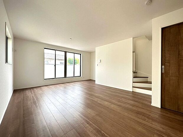 【◆LDK】施工例写真になります。完成前になりますので、ショールームにて仕様書をご覧いただきながら詳細にプレゼンテーションさせていただきます。お客様に具体的なイメージを掴んでいただけます様、サポートいたします。