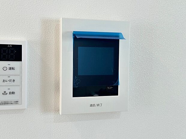 【◆インターホン】来訪者をしっかり確認出来るカラーモニターホンになります。留守中もご安心いただけ録画機能付きになります。