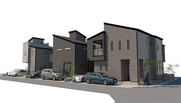 ～大宮南中野～全5棟完成予想図