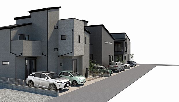 ～大宮南中野～全5棟完成予想図