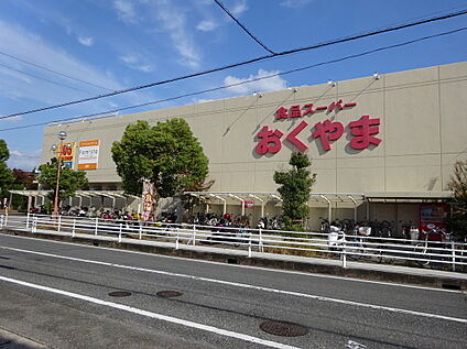 食品スーパー　おくやま 700m～800m(徒歩約8分～９分)