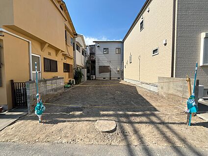 正面から