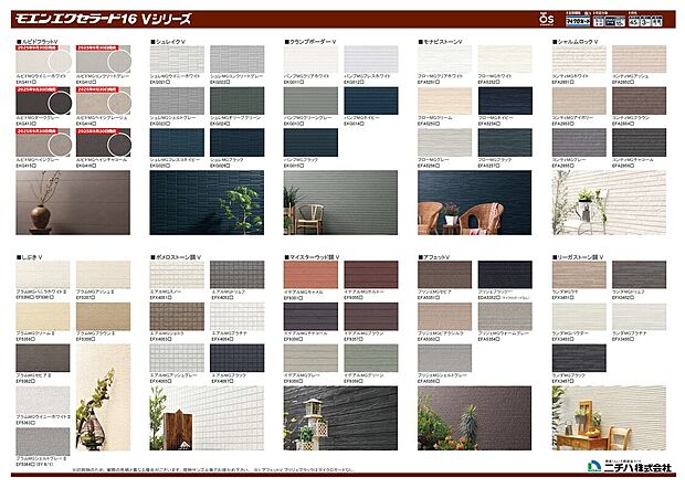 【外装 ニチハ社製 サイディング】2種類の柄からご選択可