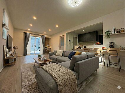 区画8-5リビングダイニング