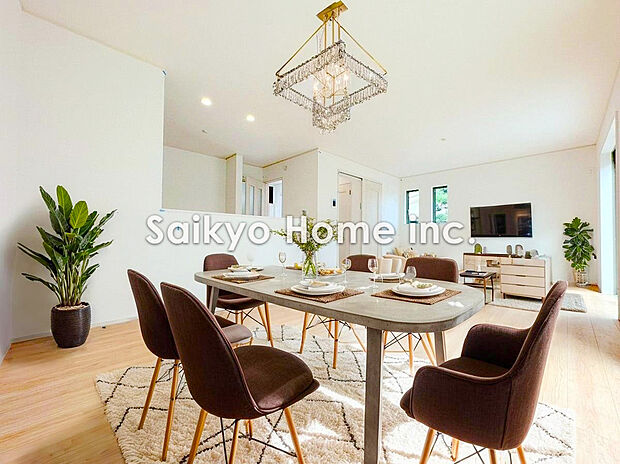 リビング※家具等はCG加工しております