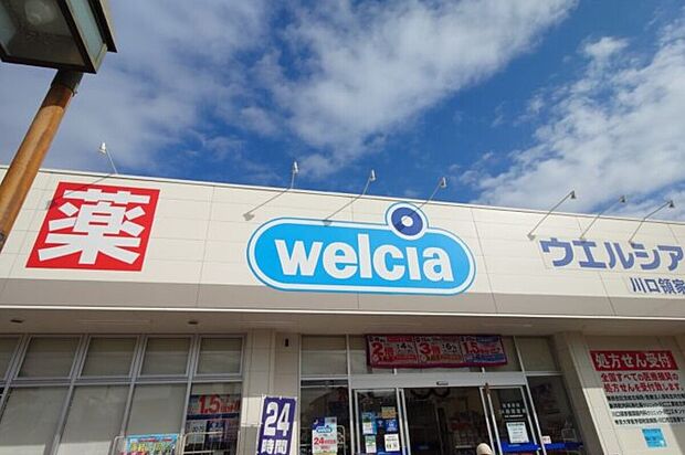 ウエルシア八王子川口店（約717m）