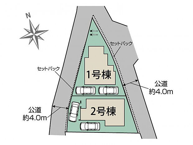 千葉市中央区葛城2丁目2棟 区画図