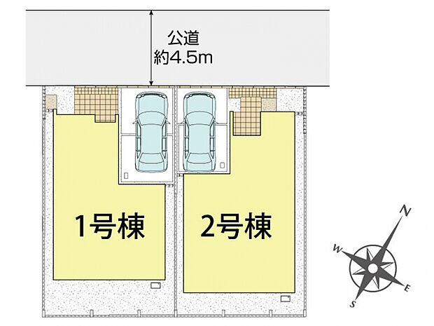 千葉市稲毛区長沼町2期2棟 区画図
