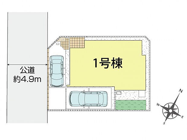 市原市白金町6丁目1棟 区画図