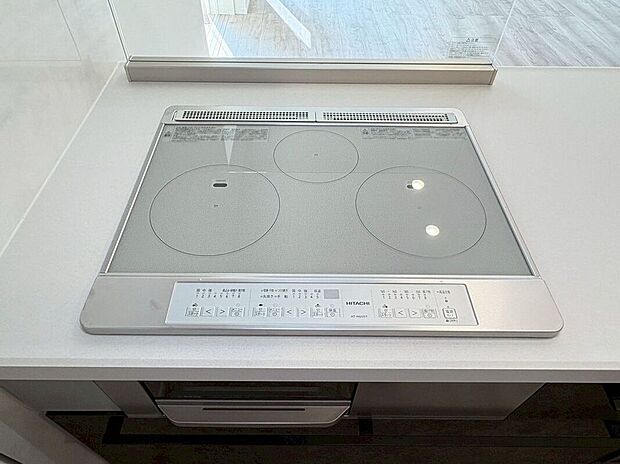 【その他設備】吹きこぼれのお掃除もお手入れも簡単♪