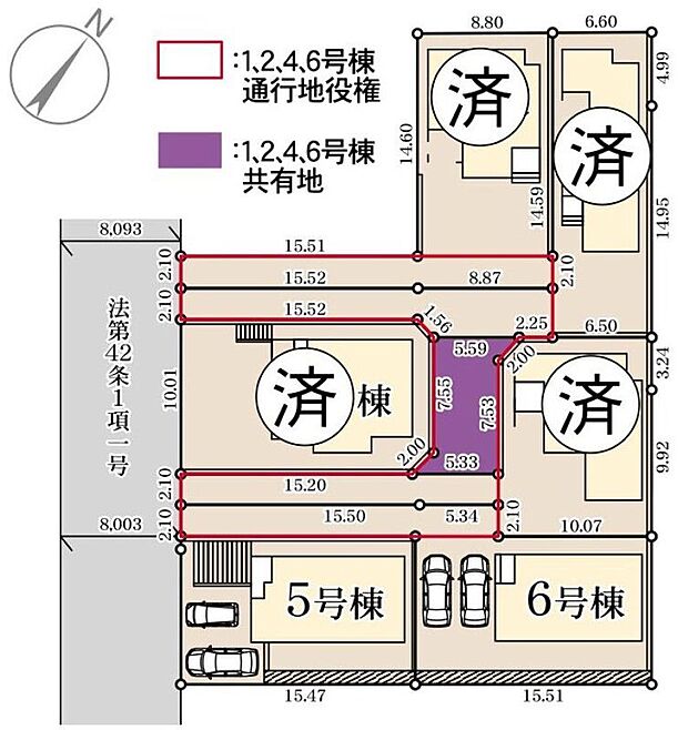 【区画図】