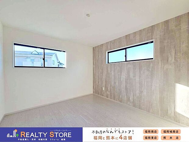 【室内】☆2号棟☆【洋室】大切なプライベート空間。趣味・感性で個性的に飾って頂けるようシンプルに仕上げてあります。自分時間を充実させながら心豊かなひとときを過ごすための大切な空間♪