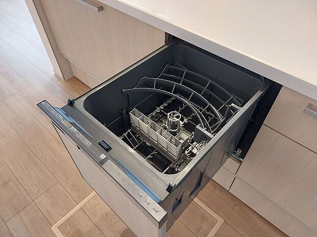 【その他設備】【食器洗浄乾燥機】時短家事の強い味方♪冬の手荒れからも守ってくれます♪