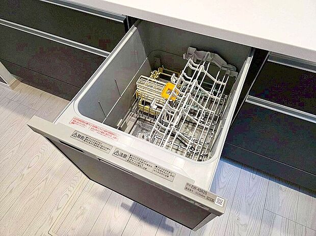 【その他設備】【食器洗浄乾燥機】時短家事の強い味方♪冬の手荒れからも守ってくれます♪