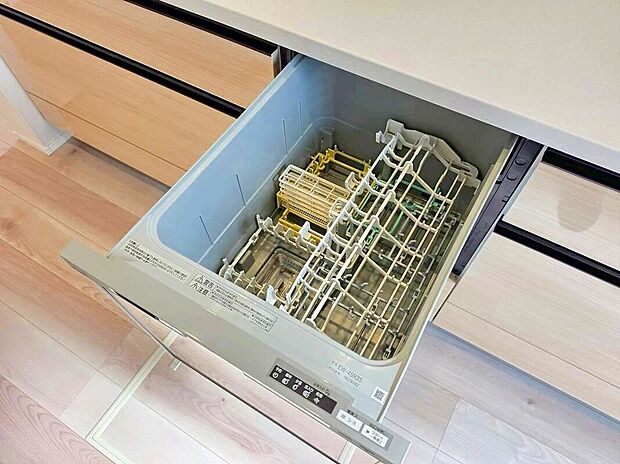 【その他設備】【食器洗浄乾燥機】時短家事の強い味方♪冬の手荒れからも守ってくれます♪