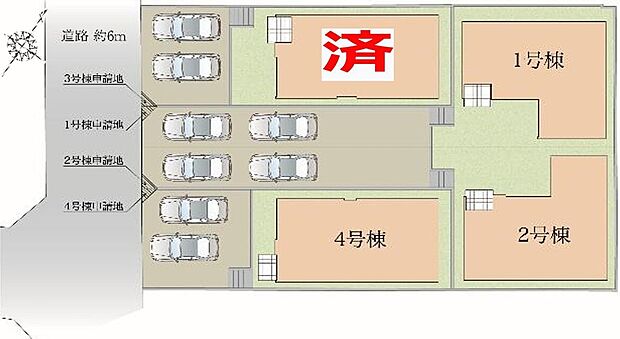 【全体区画図】【区画図】