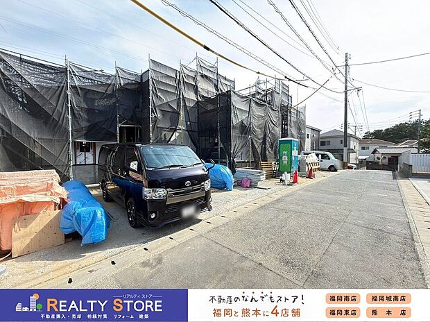 【前面道路含む外観】☆現地（2026年8月）撮影☆
