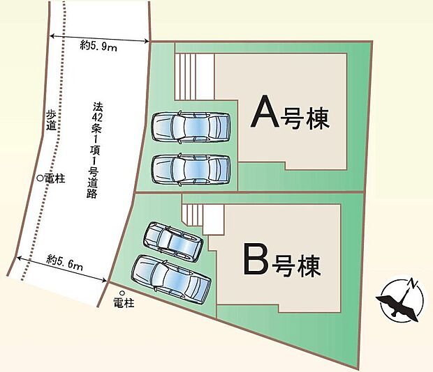 【全体区画図】【区画図】