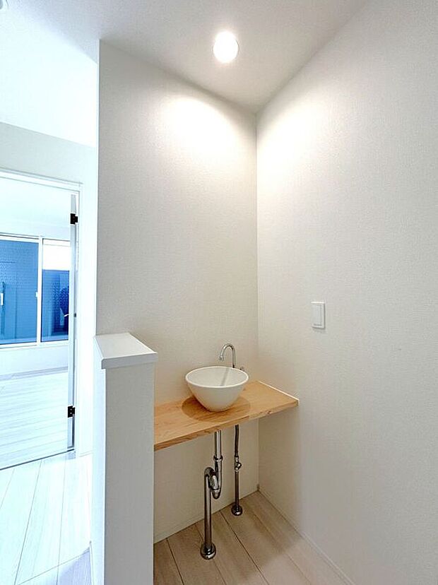 【洗面】☆洗面☆2階にも手洗い場を設けています♪