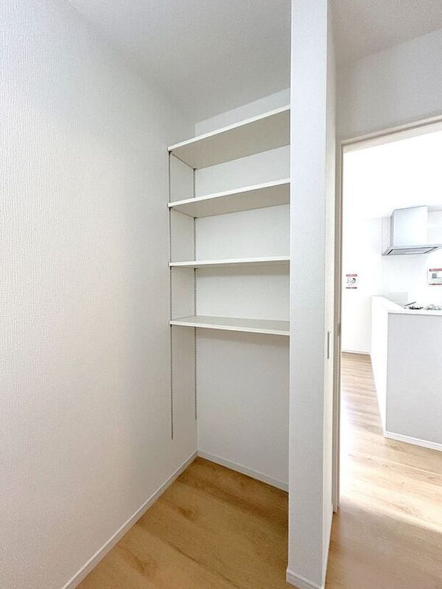 【収納】☆収納スペース☆脱衣室に備えられた収納スペース♪