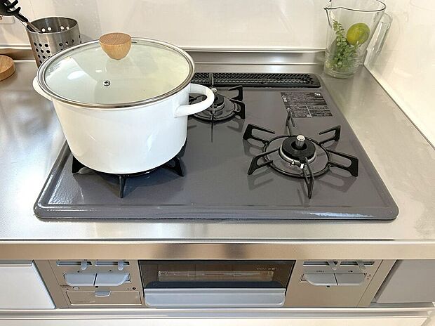 【その他設備】☆コンロ☆お料理が捗る3口コンロ♪