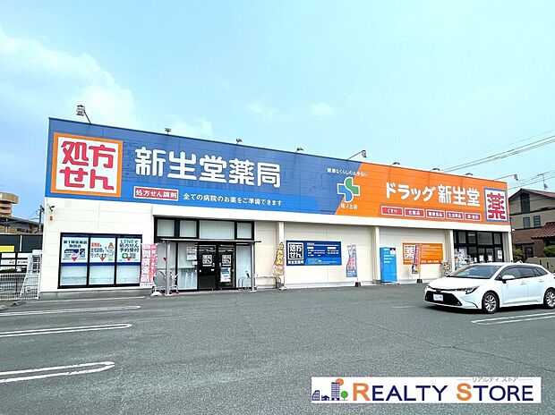 ドラッグ新生堂尾ノ上店(約400m)