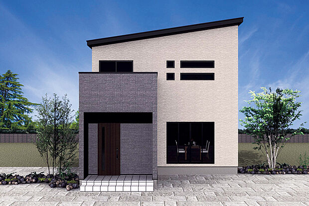 【2号地】建物プラン例（2号地）建物価格2008万円、建物面積104m2