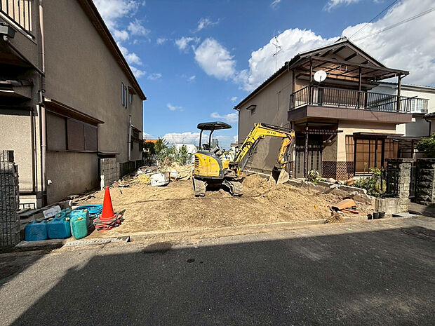 【【現地写真 ｜ 1号棟】】撮影日:2025.10.27