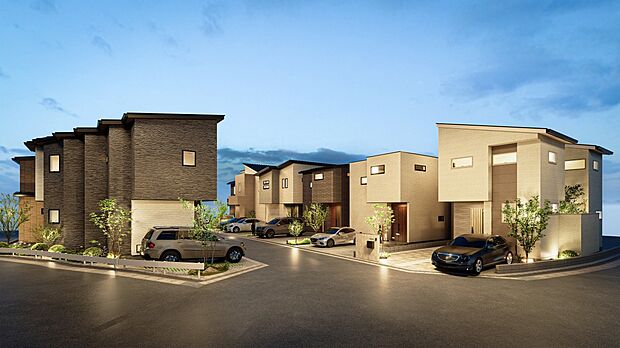 【【街並みイメージ・夕】】近鉄南大阪線「河内天美」駅 徒歩約17~18分の立地!自転車を使えば地下鉄谷町線も利用できます♪通勤・通学に便利です。