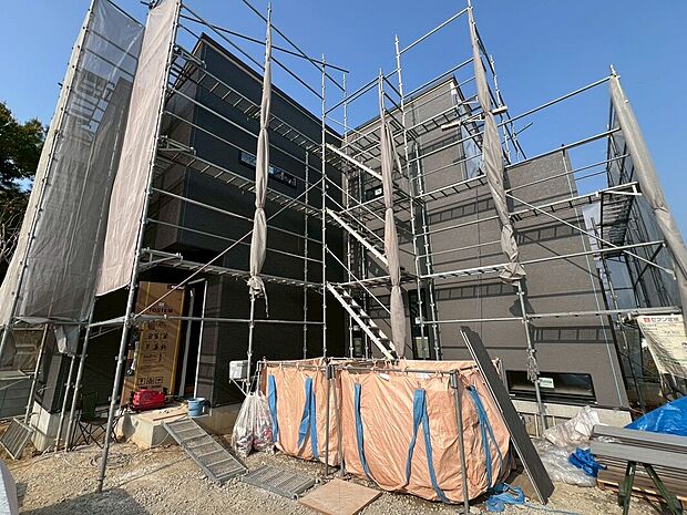 【【3号地・外観】】西鉄「香椎花園前」駅まで徒歩15分!自転車でもアクセスしやすい距離です◎/2026年3月28日撮影