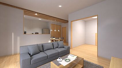 【4号地・LDKパース】