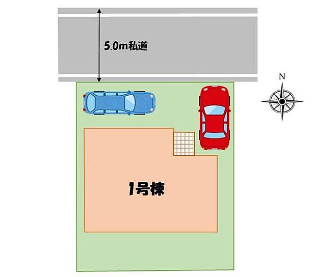 西武新宿線「西武柳沢」駅まで徒歩18分♪
前面道路は住人以外の車の進入も少なく、小さなお子様を持つご家庭にも安心です♪