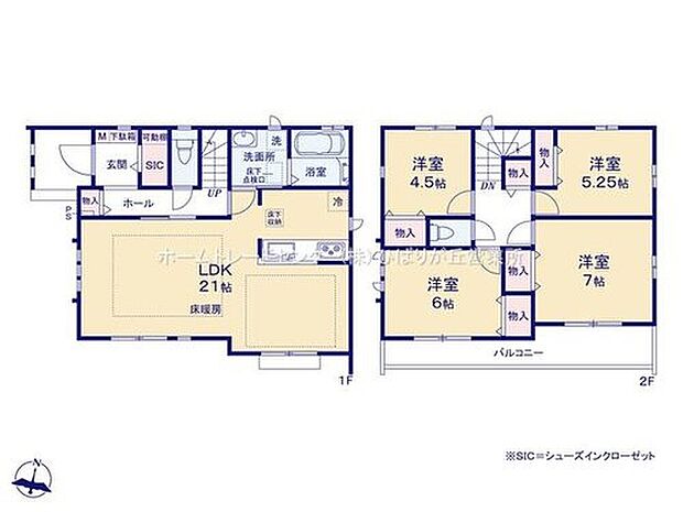 【4LDK】広々としたLDKに、自分好みのインテリアでレイアウト♪
季節ごとに模様替えなども、楽しみの一つとなりそうです。