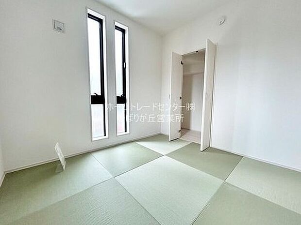 【リビング以外の居室】憩いの場であったり、来客用のお部屋だったりとあったら嬉しい和室♪