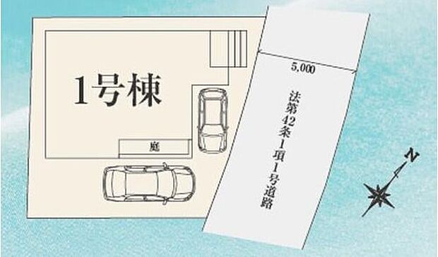 【全体区画図】西武池袋線「ひばりヶ丘」駅までバス9分「あけぼの住宅前」停徒歩5分！
南東向きの陽光あふれる明るいお住まいです♪カースペース完備しております！