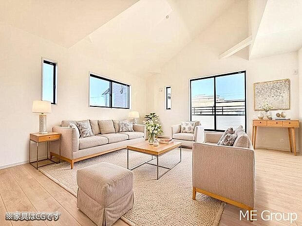 ■光と風を感じる、リラックスできる空間