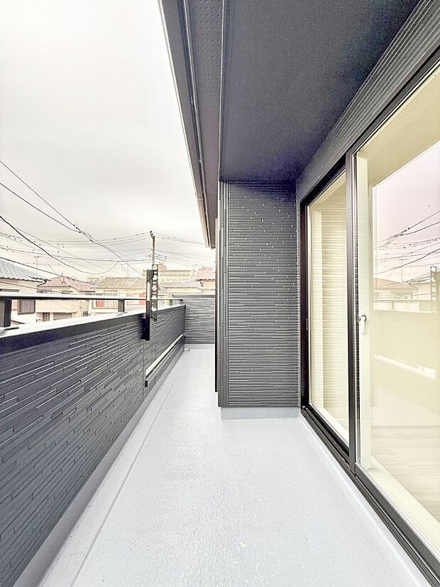 ■お洗濯物がよく乾く陽当たり良好のバルコニーです！  