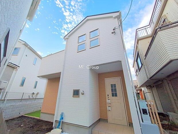 白を基調とした、すっきりした外観デザインです  