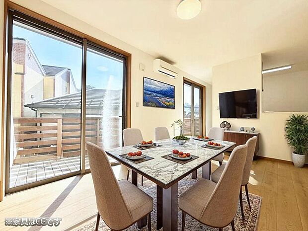 ■光と風を感じる、リラックスできる空間