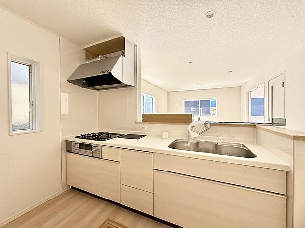 キッチンスペースもゆったり！  