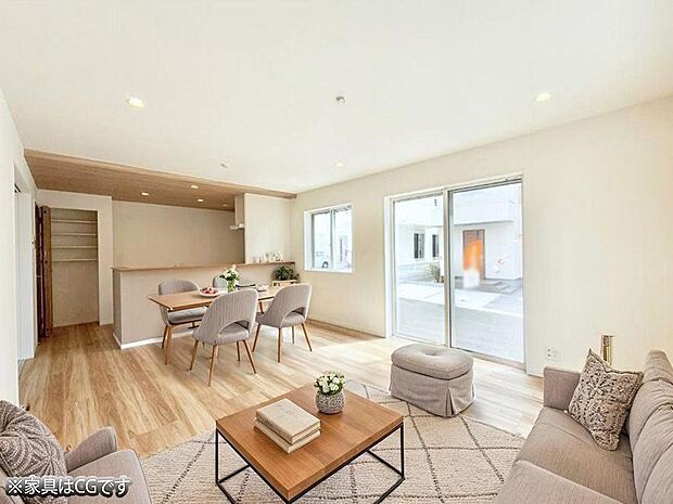 いつの間にか家族が集まっちゃうそんなリビングいいですよね